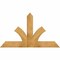 Ekena Millwork Richland Rough Sawn Timber Gable Bracket, Western Red Cedar, 60"W x 35"H x 4"D x 6"F, 14/12 Pitch GBW060X35X0406RIC00RWR - alternate 1